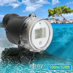 Diving Flashlight Underwater Strobe Light 120 Degree Wide Beam Angle Dive