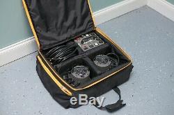 Dyna-Lite M1000er Pack & Heads Strobe Kit Flash Strobist 1000 Ws Dynalite