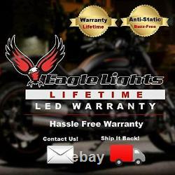 Eagle Lights Flashing Strobe LED Tail Brake Light Kit for Harley Davidson Tri