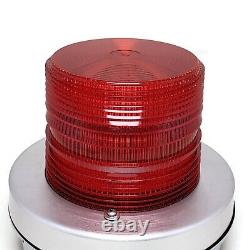 Edward Signaling (93DFR-N5) Double Flash RED Strobe, RED, 120 Volts