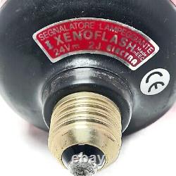 Elektra Xenon Flash 24 Volts 2J Strobe Light E26 Base. Made in EEC