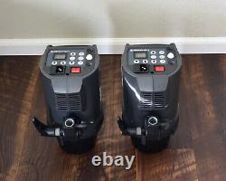 Elinchrom BRX 500 Monolight Set 8 Grid Reflectors Case 500 WS Strobes (#7726)