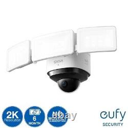 Eufy Floodlight Cam 2 Pro, 360 Degree Pan & Tilt