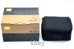 Excellent in Box Nikon Speedlight SB-910 Flash Stand Filter Case from Japan