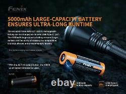 Fenix HT18 1500 Lumen 1011 Yards Long-Range Light, Extra Battery + LumenTac Case