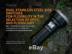 Fenix LR40R 12000 Lumen USB Rechargeable Flashlight with Battery Case