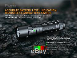 Fenix PD40R v2 3000 Lumen USB-C Rechargeable LED Flashlight + 2x 5000mAh Battery