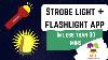 Flashlight App In Mit App Inventor How To Make Strobe Light App App Inventor Tutorial