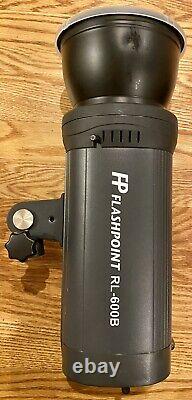 Flashpoint RL-600B RoveLight 600 WS Monolight Strobe On Board Power Bowens Mount