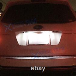 For Subaru Outback Forester Legacy WRX LED License Plate + Strobe Reverse Light