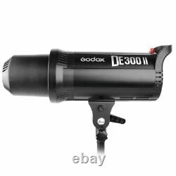 GODOX DE300II 300Ws Photography Studio Strobe Flash Light Lamp with Light Stand