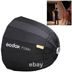 GODOX P120H Studio Parabolic Softbox Bowens Mount Softbox +SN-304 2M Light Stand