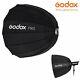 Godox P90l Parabolic Softbox 90cm Reflector Bowens Mount For Studio Strobe Flash