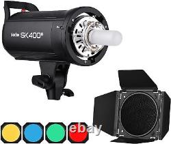 GODOX SK400II Compact 400Ws Studio Flash Strobe Light with Photography Light Ba