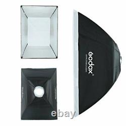 Godox 400w SK400II Studio Strobe Flash Light +Softbox +2m Stand F Photo Wedding