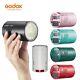 Godox Ad100 Pro 100w 2.4g Strobe 1/8000 Hss Pocket Camera Flash Light Speedlite