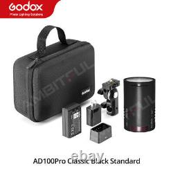 Godox AD100 Pro 100W 2.4g Strobe 1/8000 HSS Pocket Camera Flash Light Speedlite