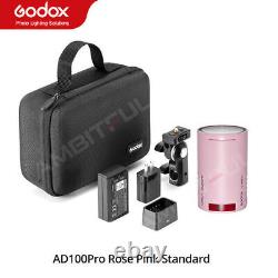 Godox AD100 Pro 100W 2.4g Strobe 1/8000 HSS Pocket Camera Flash Light Speedlite