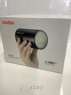 Godox AD100pro 2.4G Wireless Flash TTL Fill Light For Sony Canon Camera New