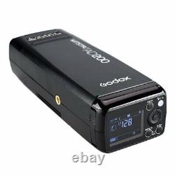 Godox AD200 200W 2.4G TTL Flash Strobe 1/8000s HSS Pocket Flash Monolight Light