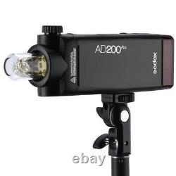 Godox AD200 Pro 200Ws Portable Flash 200Ws Studio Flash TTL HSS Compact Strobe