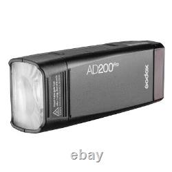 Godox AD200Pro 200Ws Portable Battery Powered TTL HSS Flash Strobe Light Unit