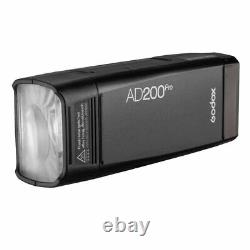 Godox AD200Pro AD200 Pro 2.4G TTL 1/8000 HSS Wireless Flash Light Speedlite Lite