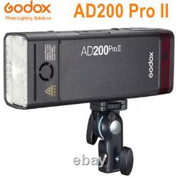 Godox AD200Pro II Outdoor Pocket Flash Light TTL HSS 1/8000S Camera Speedlite