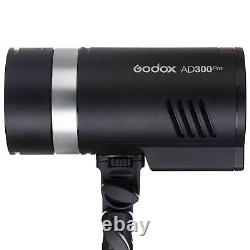 Godox AD300 Pro TTL HSS Portable Studio Strobe Flash with XPRO Nikon Transmitter