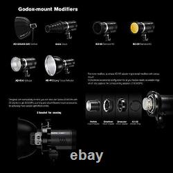 Godox AD300Pro Portable Outdoor Flash Light Vedio Monolight Strobe 5600K±100K 3