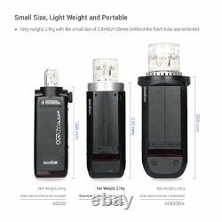 Godox AD400Pro 2.4G TTL HSS Wireless Flash Light Kit Studio Outdoor Strobe Flash