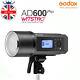 Godox Ad600pro 600ws Hss/ttl Portable Studio Flash Strobe Light Battery Powered