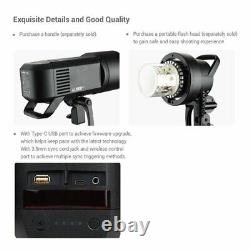 Godox AD600Pro Studio Strobe Head Camera Flash 95cm Bowens Softbox Light Stand