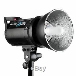 Godox DE-300 300w Studio Strobe Flash Light Monolight +FT-16 Trigger Kit 110V