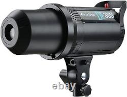 Godox DE300 Compact 300W Studio Photo Flash Light Speedlite Strobe Head Lamp Kit