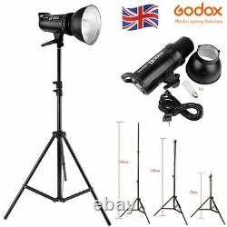 Godox DE300II 2.4G Wireless X System Studio Strobe Flash Light + Light Stand UK