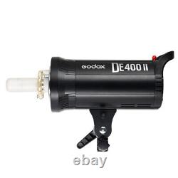 Godox DE400II 400W 2.4G Studio Strobe Flash Light with 35x160cm Softbox + Stand