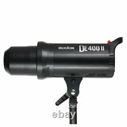 Godox DE400II 400W Studio Strobe Flash Light + 120cm Softbox Boom Arm Stand
