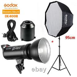 Godox DE400II 400W Studio Strobe Flash Light + 95cm Umbrella Softbox with Stand