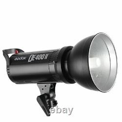 Godox DE400II 400W Studio Strobe Flash Light Lamp + 80x120cm Grid Softbox