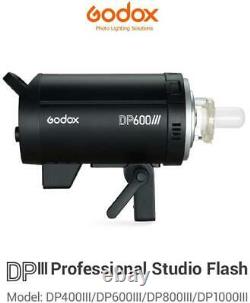 Godox DP600III 600Ws Studio Flash Strobe Professional Studio Flash 5600K Temp UK