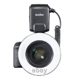 Godox ML-150 II Macro On-Camera Ring Flash Strobe With 6 Lens Adapter Ring
