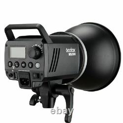 Godox MS300 2.4G Studio Flash Bowens Mount + 95cm softbox with Grid +light stand