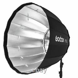 Godox P90L 90cm Bowens Mount Parabolic Softbox With Grid For Flash Strobe Light