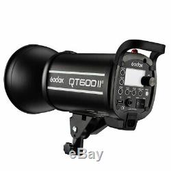 Godox QT-600II 600W 600Ws 2.4G High Speed 1/8000s Studio Strobe Flash Light 220V