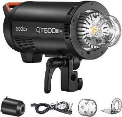 Godox QT600IIIM Studio Strobe Flash Light 600W GN76 1/8000s High Speed HSS Sync