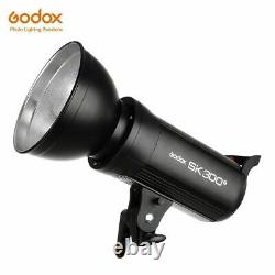 Godox SK300II 2.4G Wireless X System Studio Light Strobe Flash Head 5600K 300WS