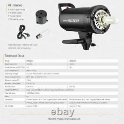 Godox SK300II 300WS Flash Studio Strobe Light Lamp Head for Photography Wedding