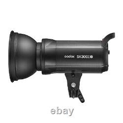 Godox SK300II-V 300Ws Studio Strobe Flash Mains Power Bowens Mount Lighting Unit