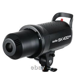 Godox SK400II 400Ws GN65 5600K 2.4G Wireless X System Studio Flash Strobe Light